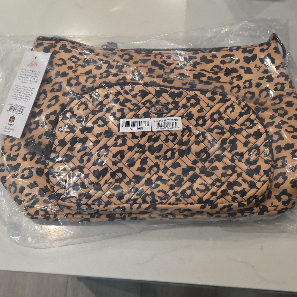 Lug Samba 2 Spotted Leopard Nwt Still In Plastic
